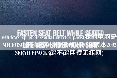 windows xp professional service pack(我的电脑是MICROSOFTWINDOWSXPPROFESSIONAL版本2002SERVICEPACK3能不能连接无线网)