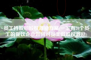 员工持股和股权激励方案(一家有20个员工的餐饮企业如何对员工做股权激励)