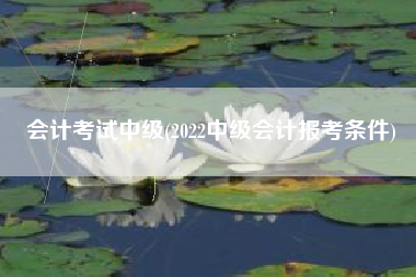 会计考试中级(2022中级会计报考条件)