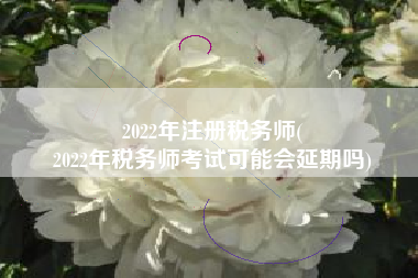 2022年注册税务师(
2022年税务师考试可能会延期吗)