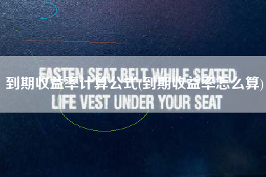 到期收益率计算公式(到期收益率怎么算)