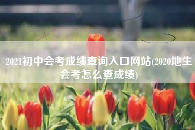 详细阅读:2021初中会考成绩查询入口网站(2020地生会考怎么查成绩) 2021初中会考成绩查询入口网站(2020地生会考怎么查成绩)