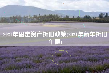 2021年固定资产折旧政策(2021年新车折旧年限)