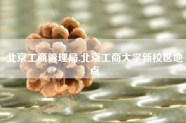 北京工商管理局,北京工商大学新校区地点