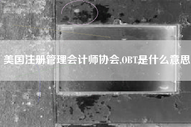 美国注册管理会计师协会,OBT是什么意思