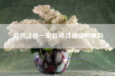 如何注册一家公司,注册公司难吗