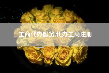 工商代办服务,代办工商注册