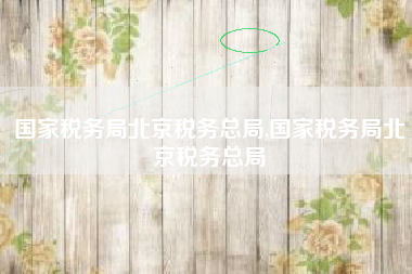 国家税务局北京税务总局,国家税务局北京税务总局