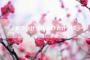 长沙会计学校,长沙会计学校