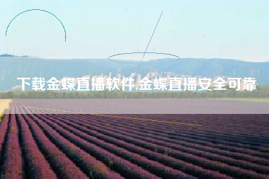 下载金蝶直播软件,金蝶直播安全可靠