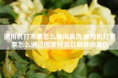 通用机打发票怎么查询真伪,通用机打发票怎么通过国家税务总局查询真伪