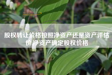 股权转让价格按照净资产还是资产评估价,净资产确定股权价格