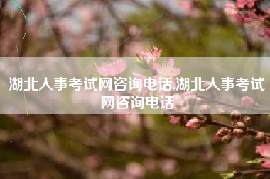 湖北人事考试网咨询电话,湖北人事考试网咨询电话