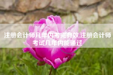 注册会计师几年内考完有效,注册会计师考试几年内能通过