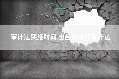 审计法实施时间,出台新修订审计法