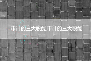 审计的三大职能,审计的三大职能