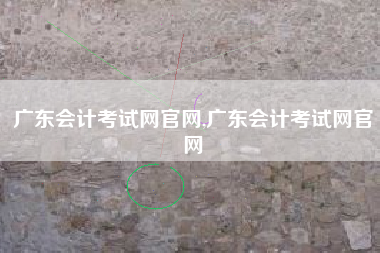 广东会计考试网官网,广东会计考试网官网