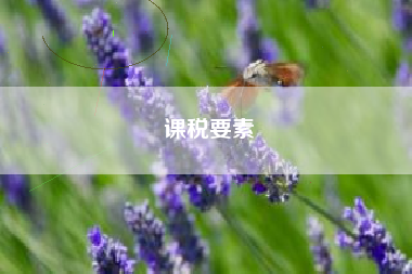 课税要素