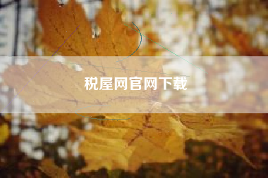详细阅读:税屋网官网下载 税屋网官网下载