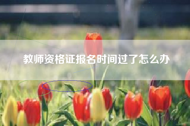 详细阅读:教师资格证报名时间过了怎么办 教师资格证报名时间过了怎么办
